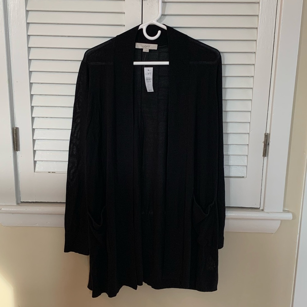 LOFT Pocket Open Cardigan